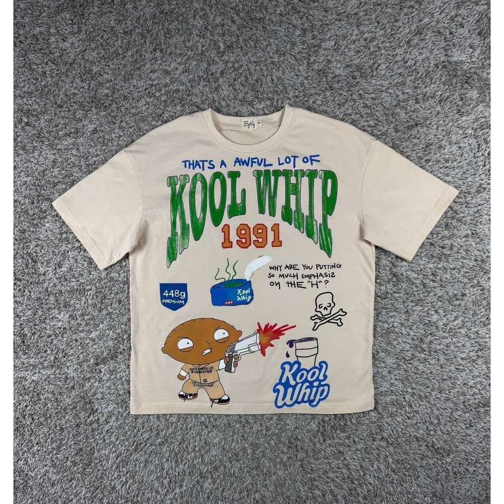Awful Lotta Cough Syrup X Kool Kiy Shirt Men's Size Medium